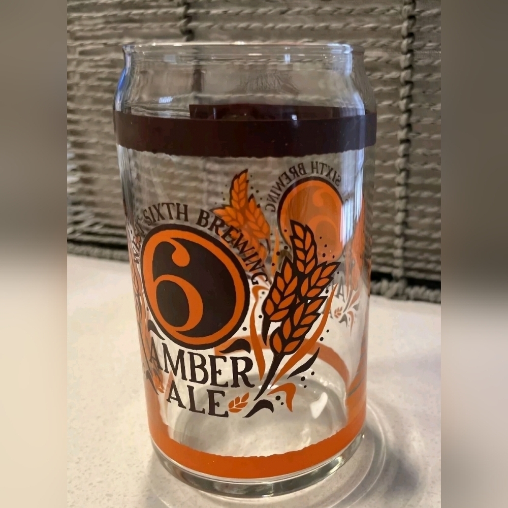 West Sixth Brewing | Amber Ale & Mecican Style Lager Beer Glasses | Set Of 4 - Picture 15 of 15
